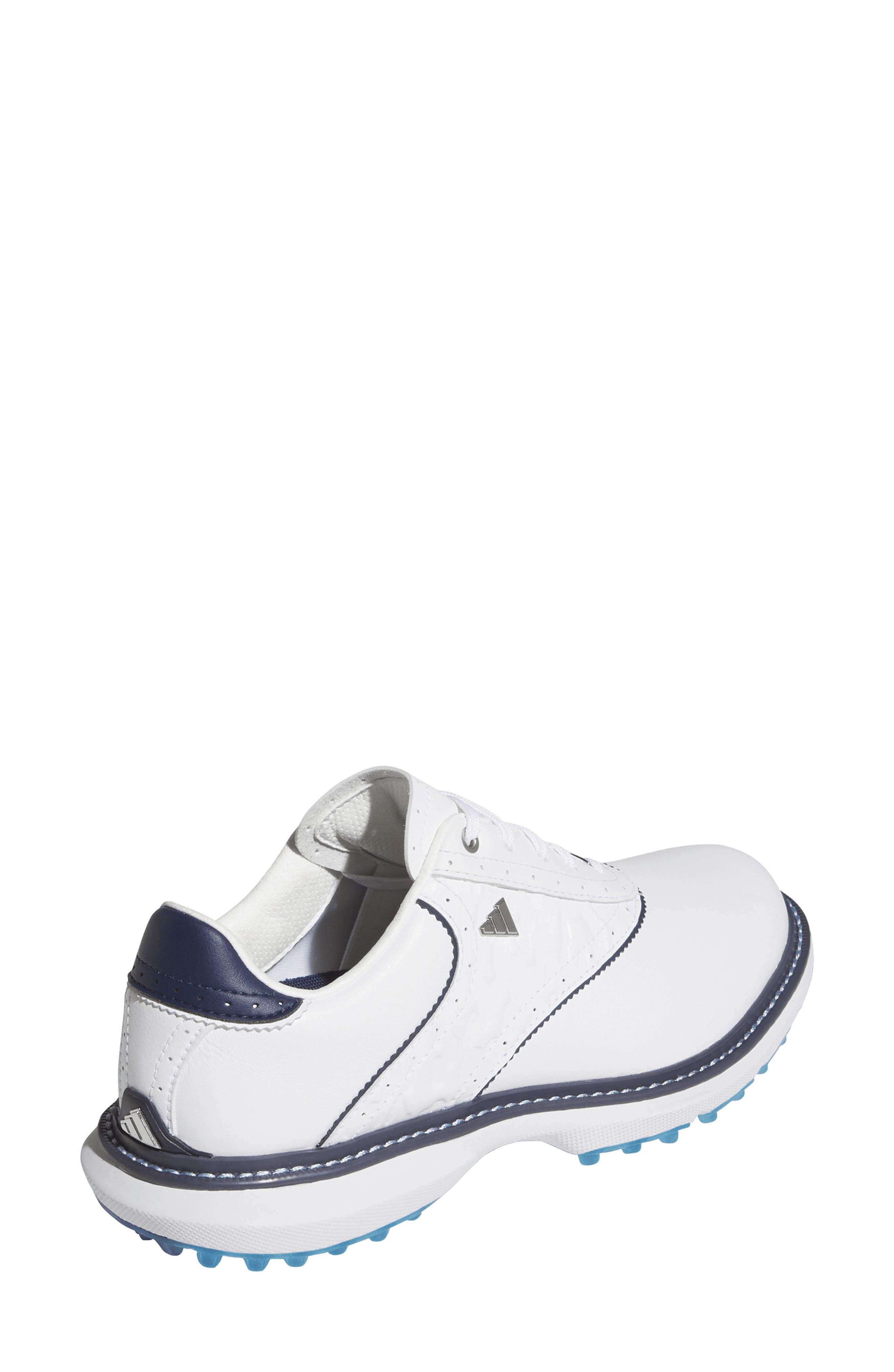 adidas MC70 Golf Shoe, Alternate, color, White/ Navy/ Ray Blue
