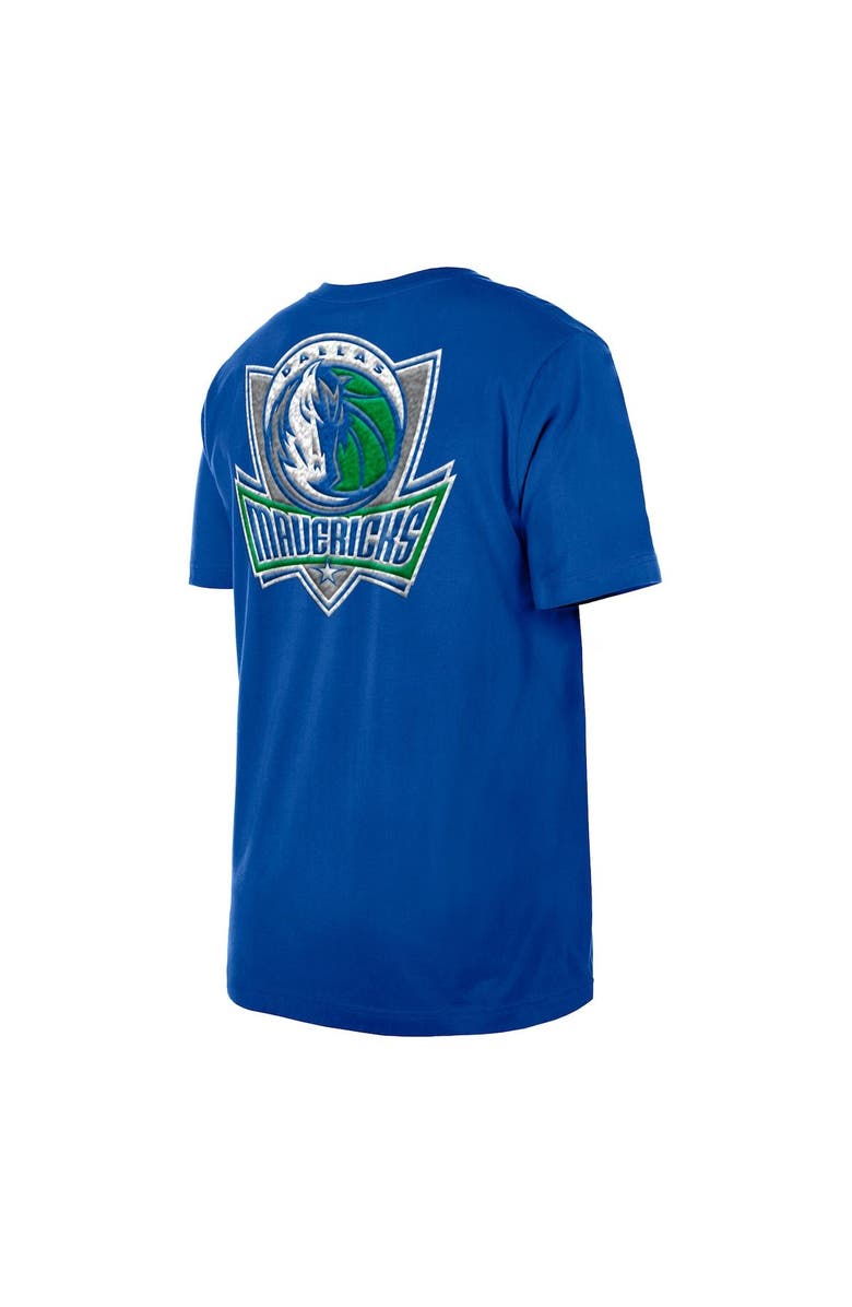 New Era Men's New Era Blue Dallas Mavericks 2022/23 City Edition Elite Pack T-Shirt, Alternate, color, 
