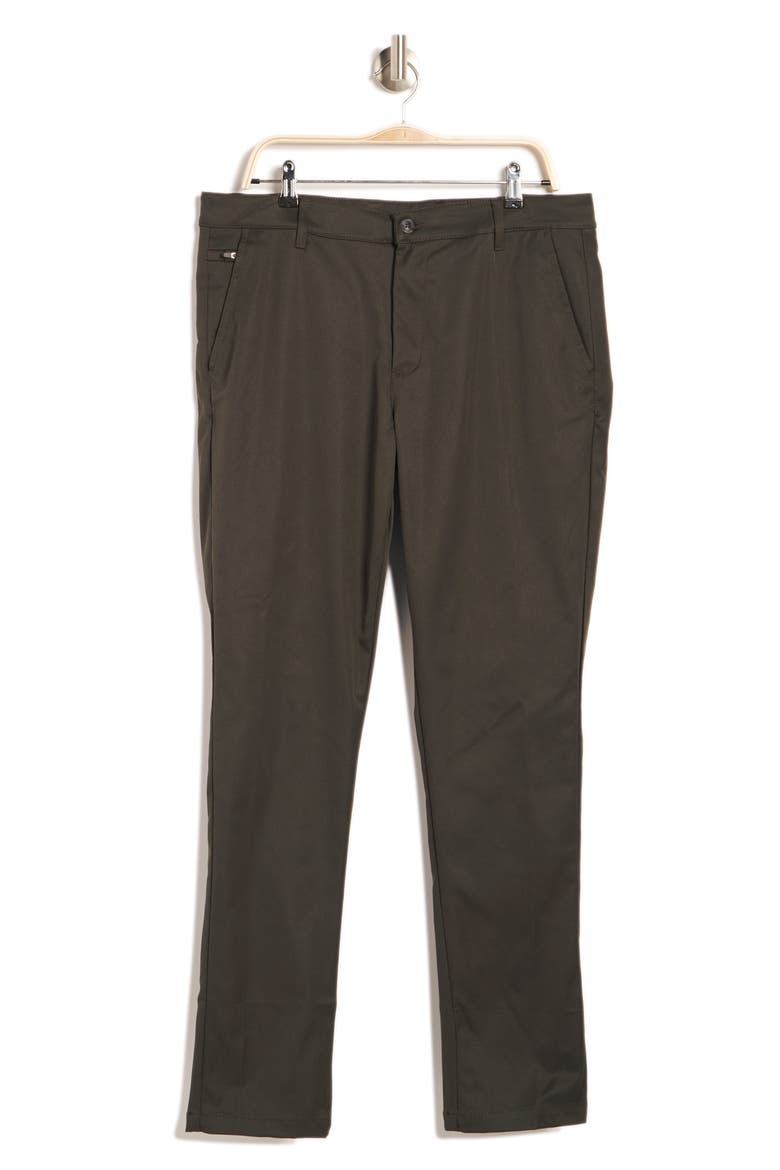 Stretch Twill 5-Pocket Pants, Alternate, color, OLIVE
