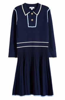 Kids' Freya Piped Sweater Dress