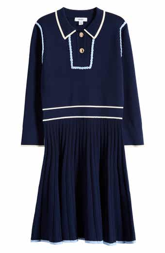 Kids' Freya Piped Sweater Dress