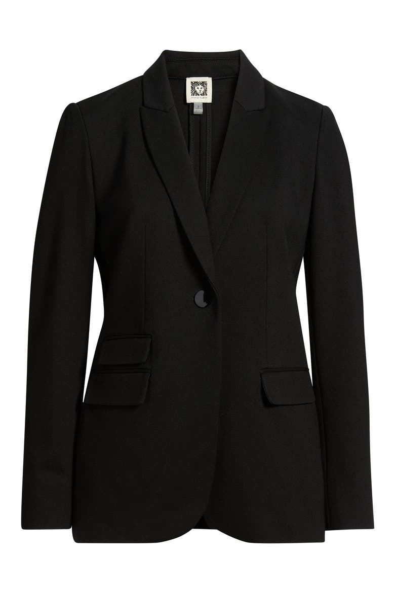 Triple Pocket Jacket, Alternate, color, ANNE BLACK