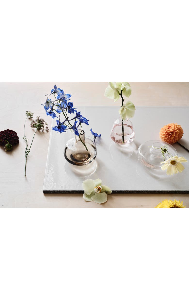 Kosta Boda Kappa Mini Vase, Alternate, color, Brown