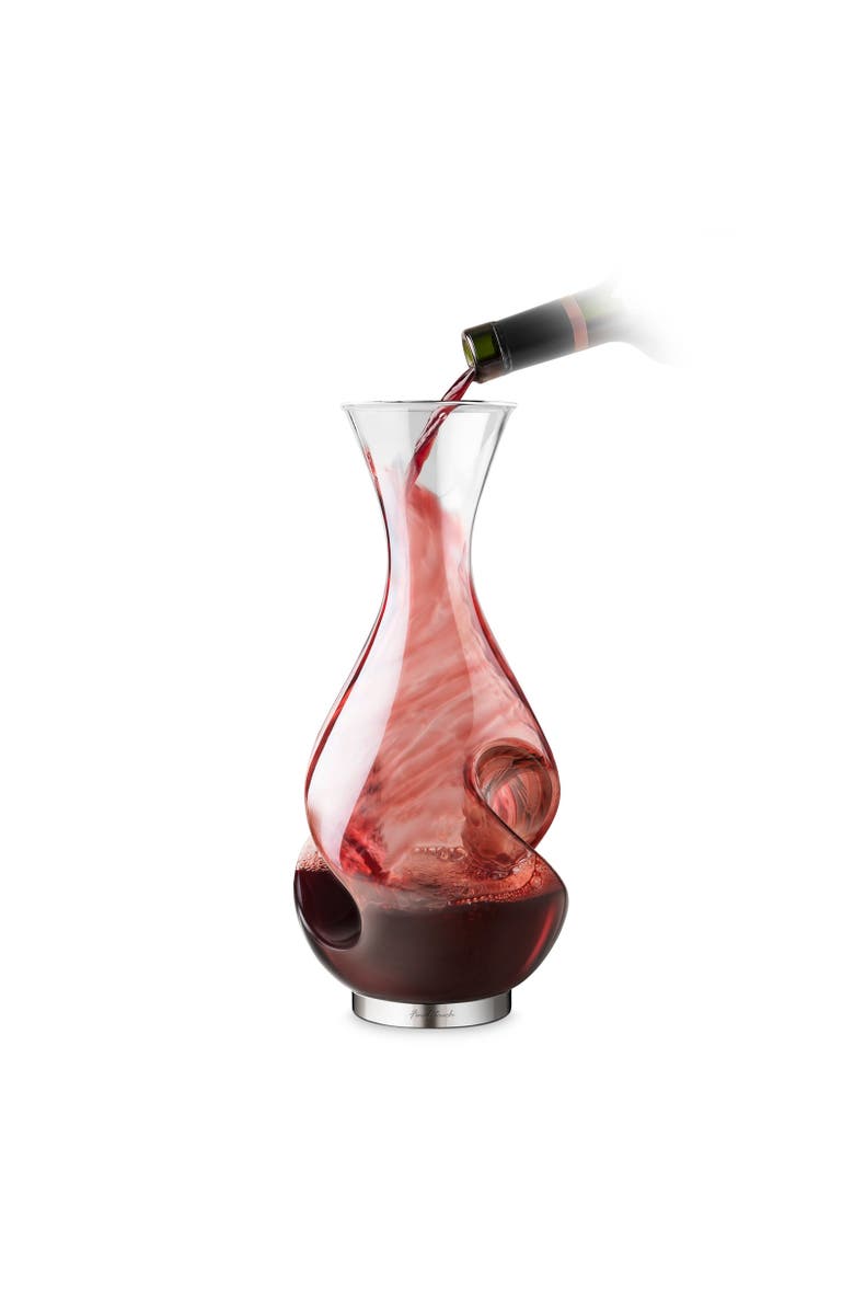 FINAL TOUCH L'Grand Conundrum Aerator Decanter, Main, color, Clear