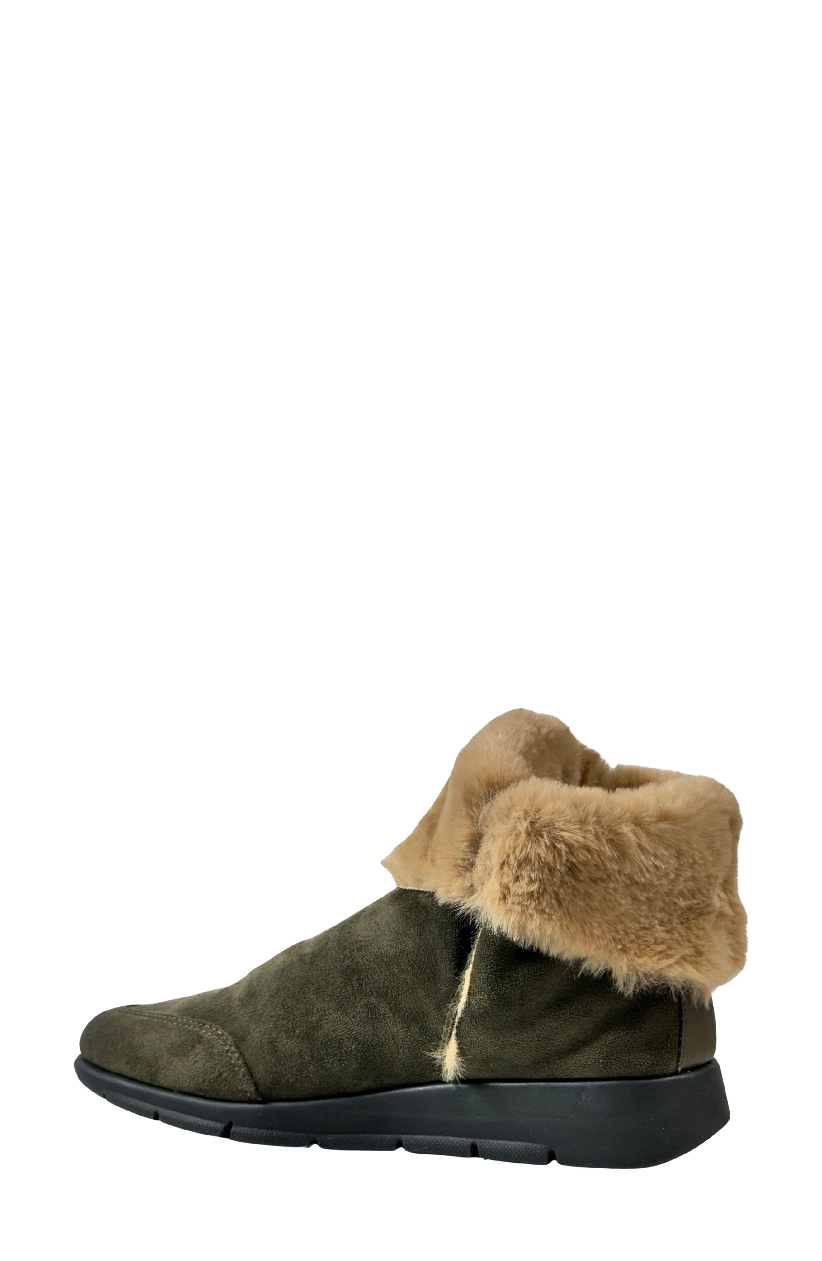SAYDO Foxglove Faux Fur Bootie, Alternate, color, 