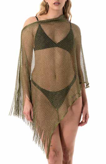 Nicole Miller Lurex® Infused Poncho
