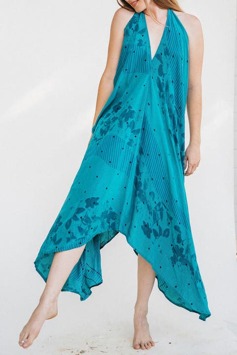 Classic Silk Dress Juniper