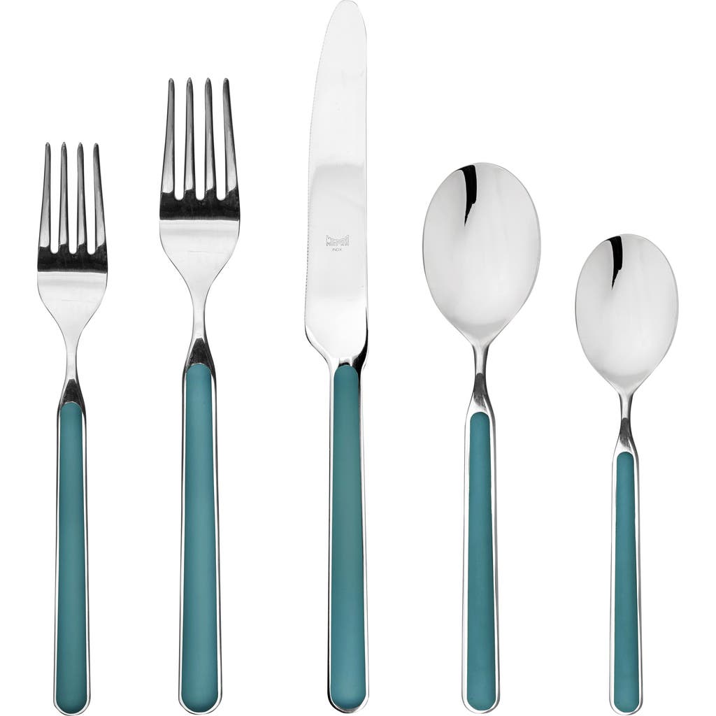 Mepra Fantasia Flatware Set In Blue