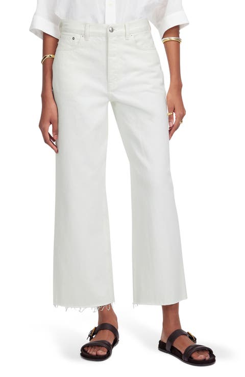 Women's White Low-Rise Jeans | Nordstrom
