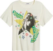 Daydreamer Janis Joplin Scrapbook Graphic T-Shirt