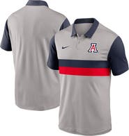 Nike Men's Nike Gray/Navy Arizona Wildcats Vapor Performance Polo