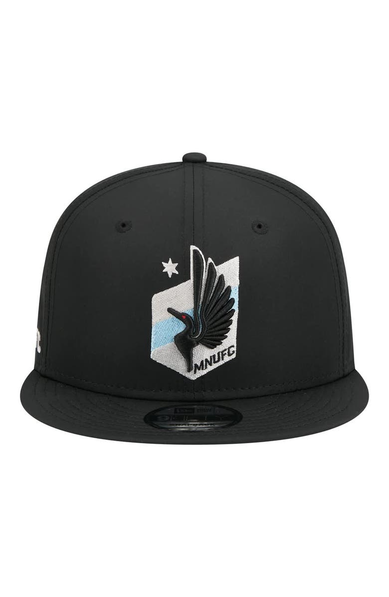 New Era Men's New Era Black Minnesota United FC 2026 Jersey Hook 9FIFTY Snapback Hat, Alternate, color, Black