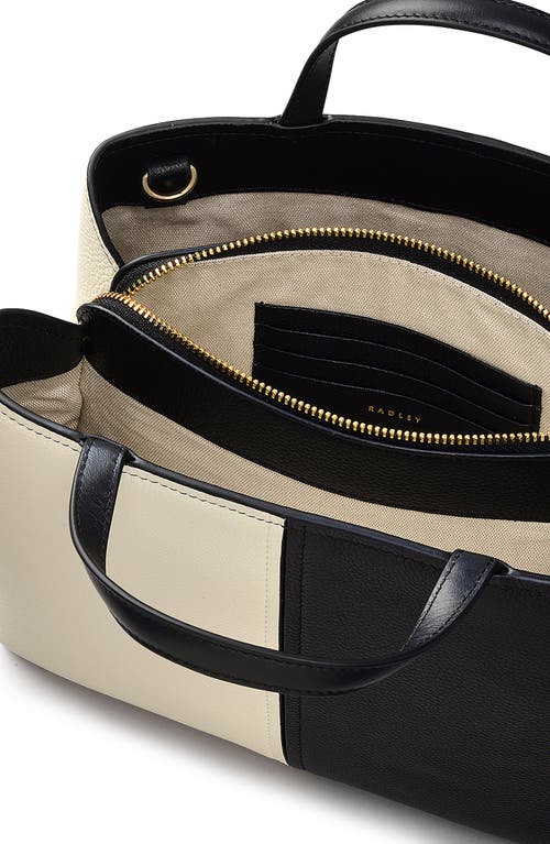 Radley Small Regents Row Colorblock Crossbody Bag In Black