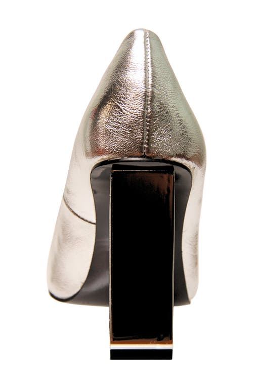 Ninety Union Pandora Patent Pump In Silver