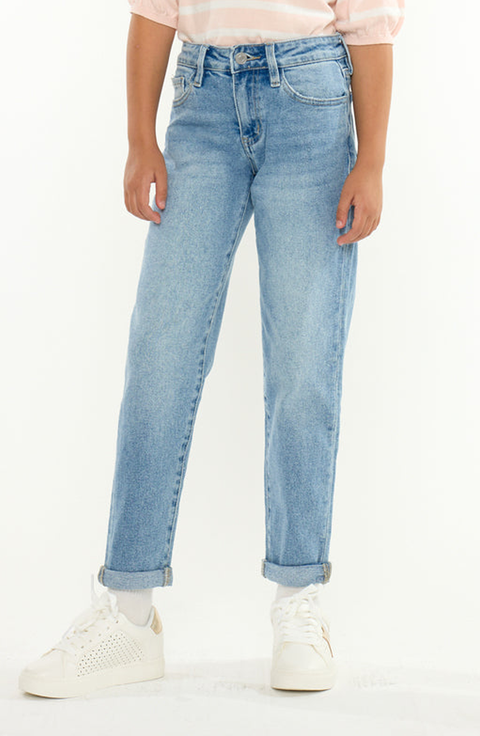 Halo Mid Rise Mom Jeans