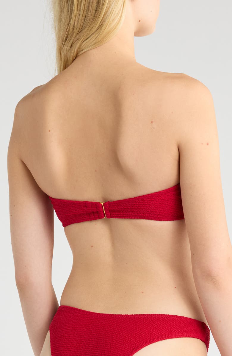 PacSun Shelley Scrunch Bandeau Swim Top, Alternate, color, 