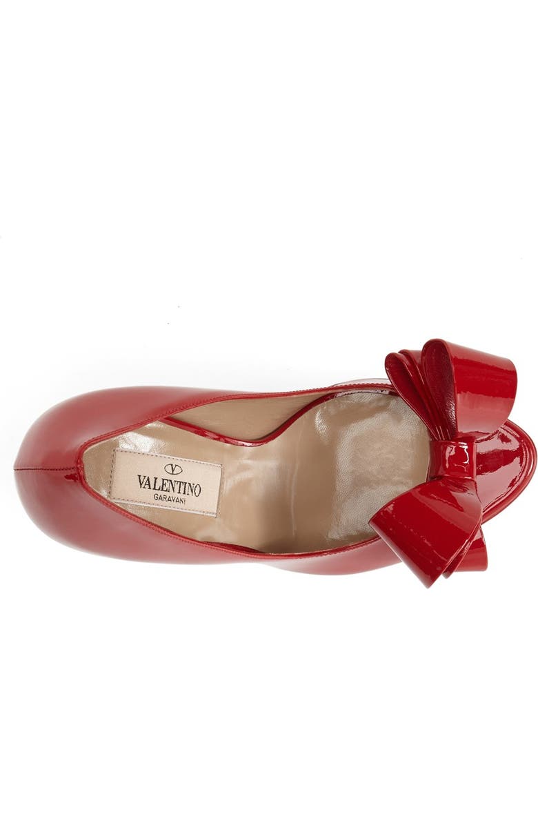 Valentino Garavani Couture Bow Platform Pump, Alternate, color,