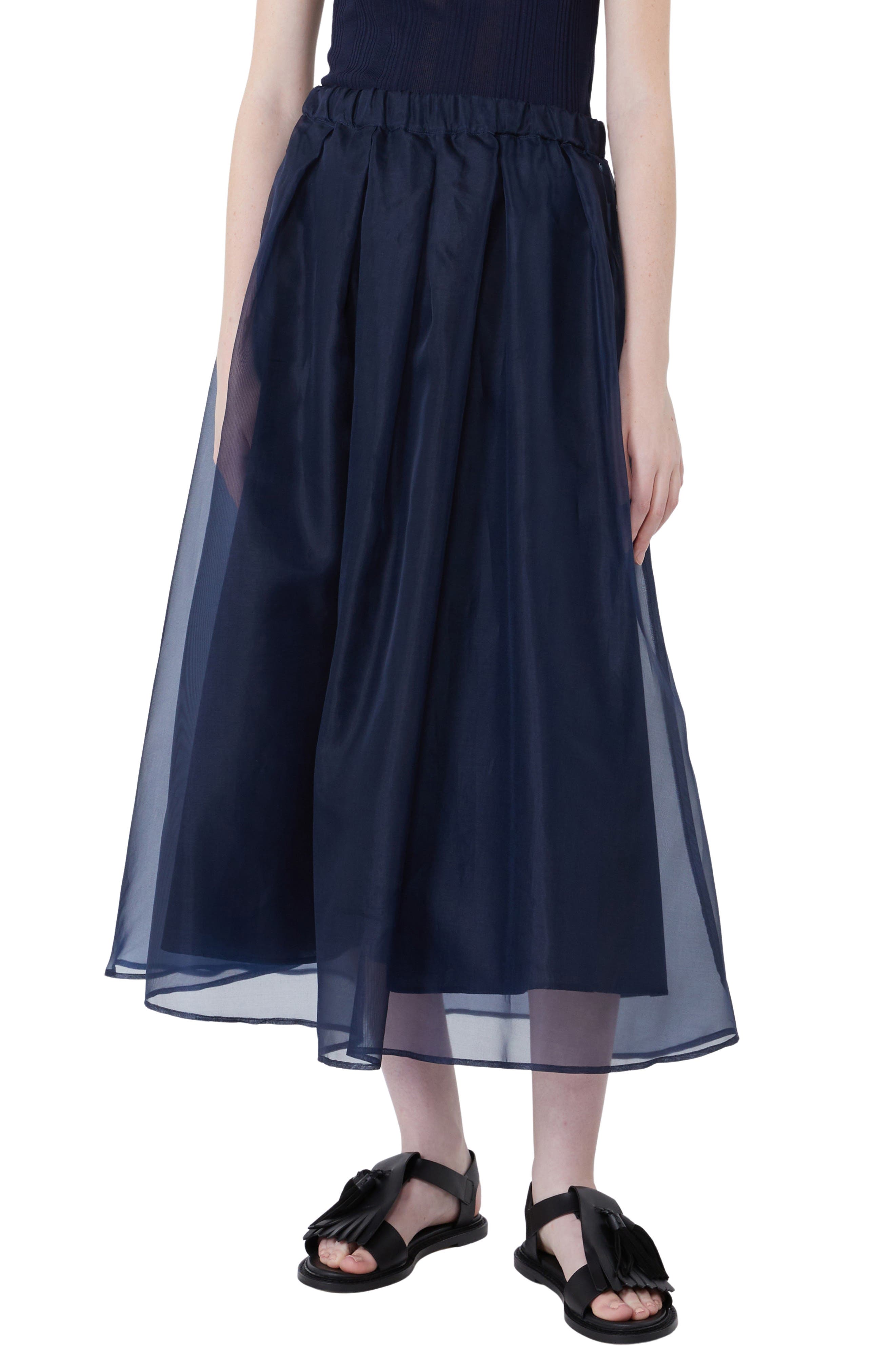 Visino Silk Skirt