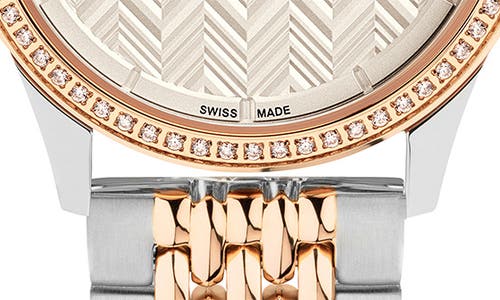 Missoni Women's Zigzag Lover Ip Two Tone Gold Stainless Steel Bracelet Watch In Two Tone