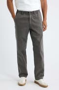 Vuori Benton Relaxed Fit Elastic Waist Cotton Blend Twill Pants