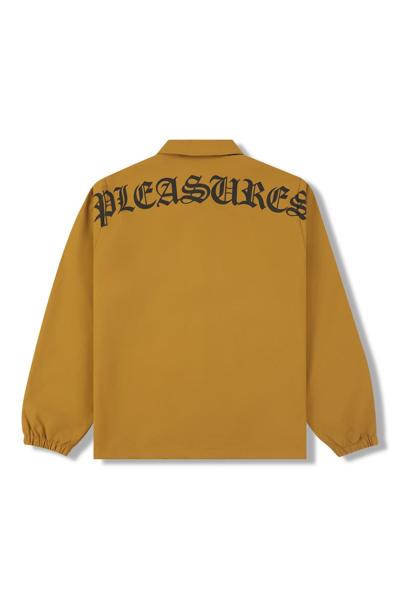 Neural Logo Graphic Coach's Jacket, Alternate, color, BROWN