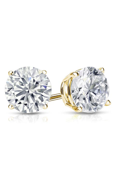 Cubic Zirconia Stud Earrings