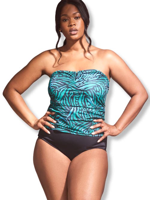Live Unlimited Swimwear Tankini Bottom In Black