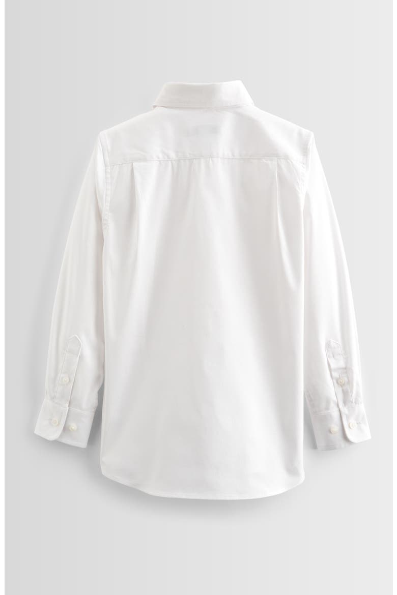 Kids' Stretch Dress Shirt, Alternate, color, WHITE