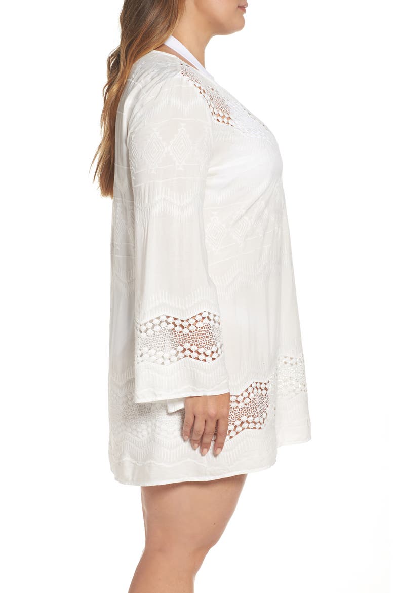 Cover-Up Tunic, Alternate, color, WHITE