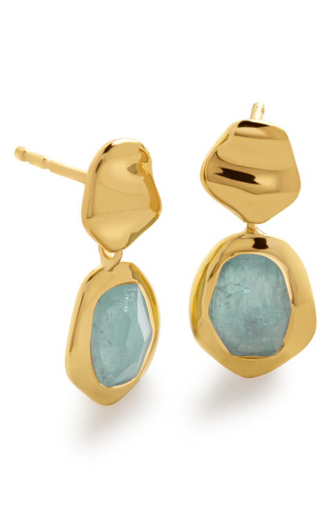 Odyssey Aquamarine Drop Earrings
