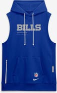 Nike Men's Nike Royal Buffalo Bills Sideline Standard Issue Dri-FIT Sleeveless Hoodie