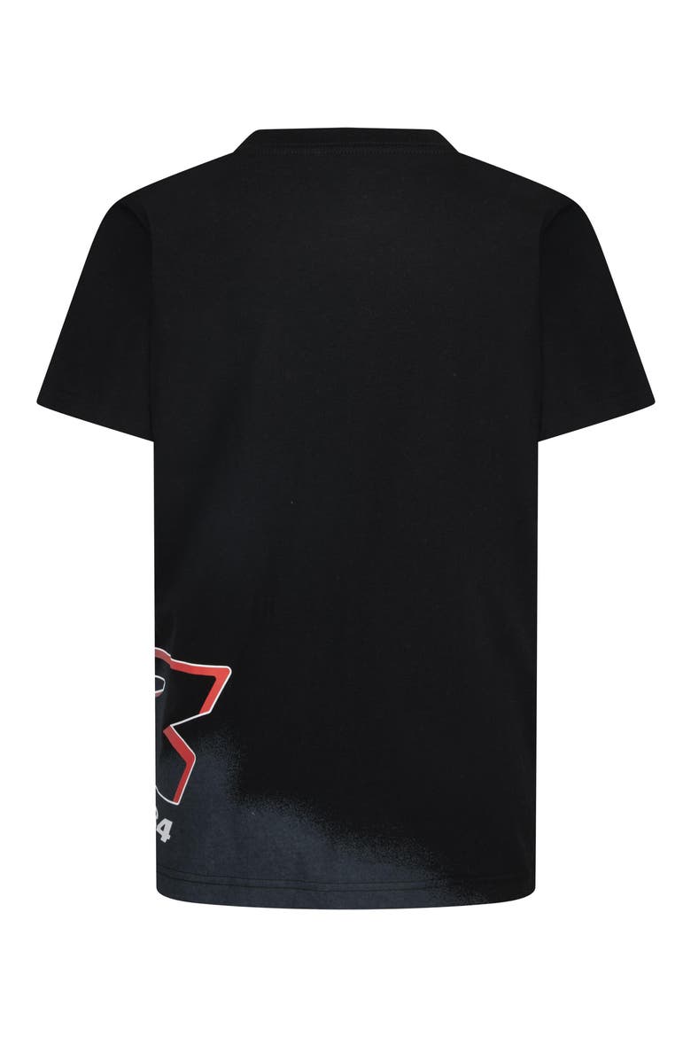 Kids' Moto Graphic T-Shirt, Alternate, color, BLACK