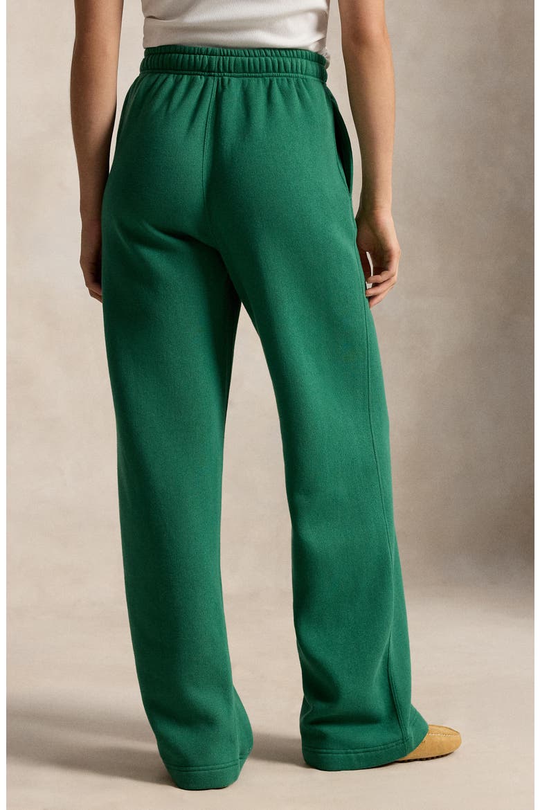 Arctic Cotton Blend Fleece Sweatpants, Alternate, color, BUSH GREEN