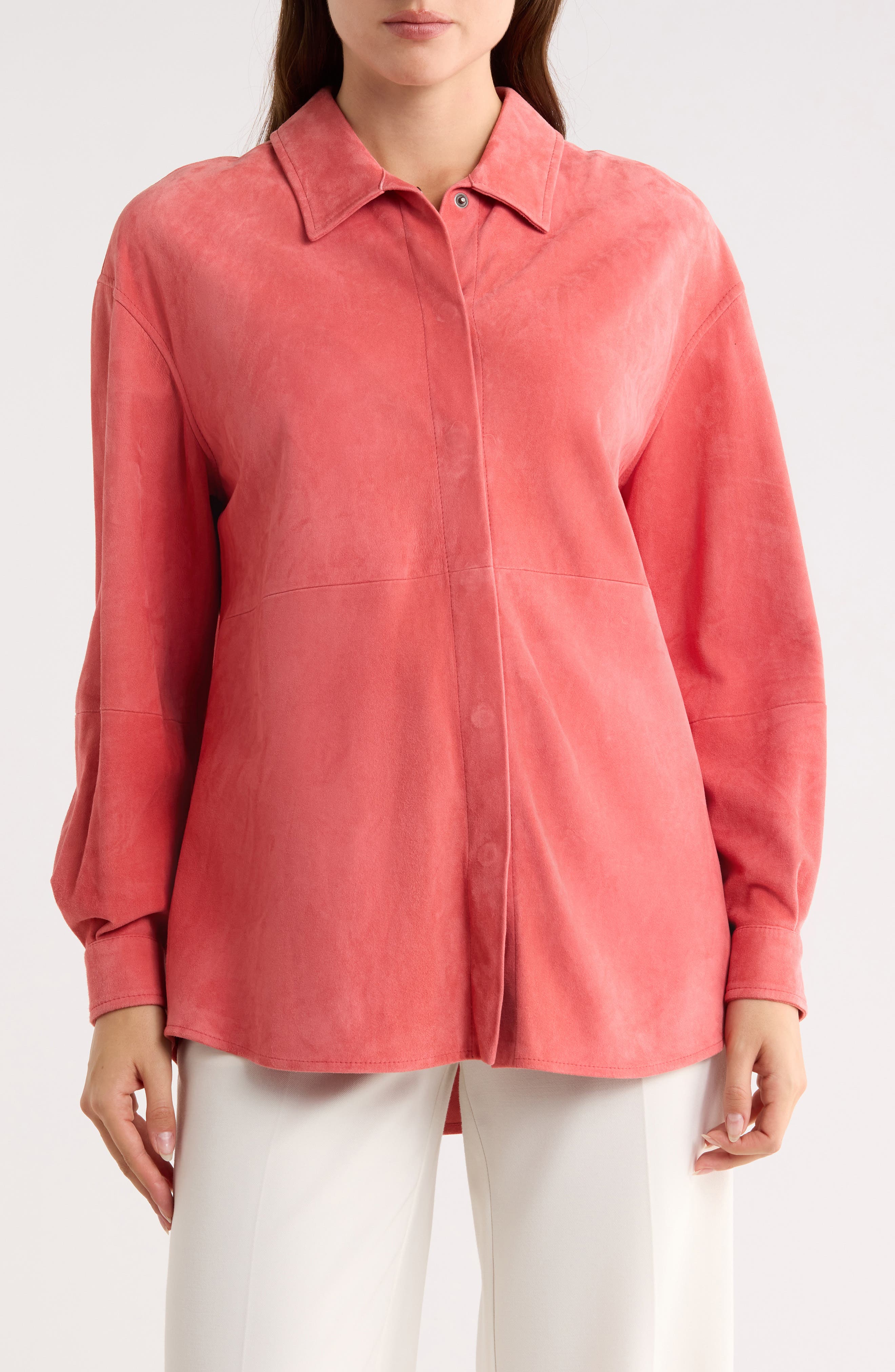 Longchamp Leather Shirt