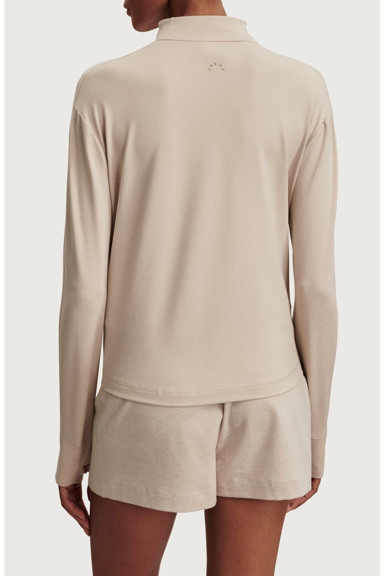 Lamia Half Zip Sweatshirt, Alternate, color, PEBBLE MARL