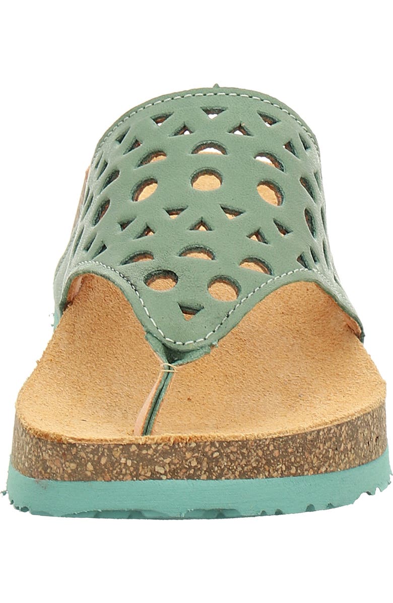 Think! Koak Perforated Sandal, Alternate, color, Verdolina