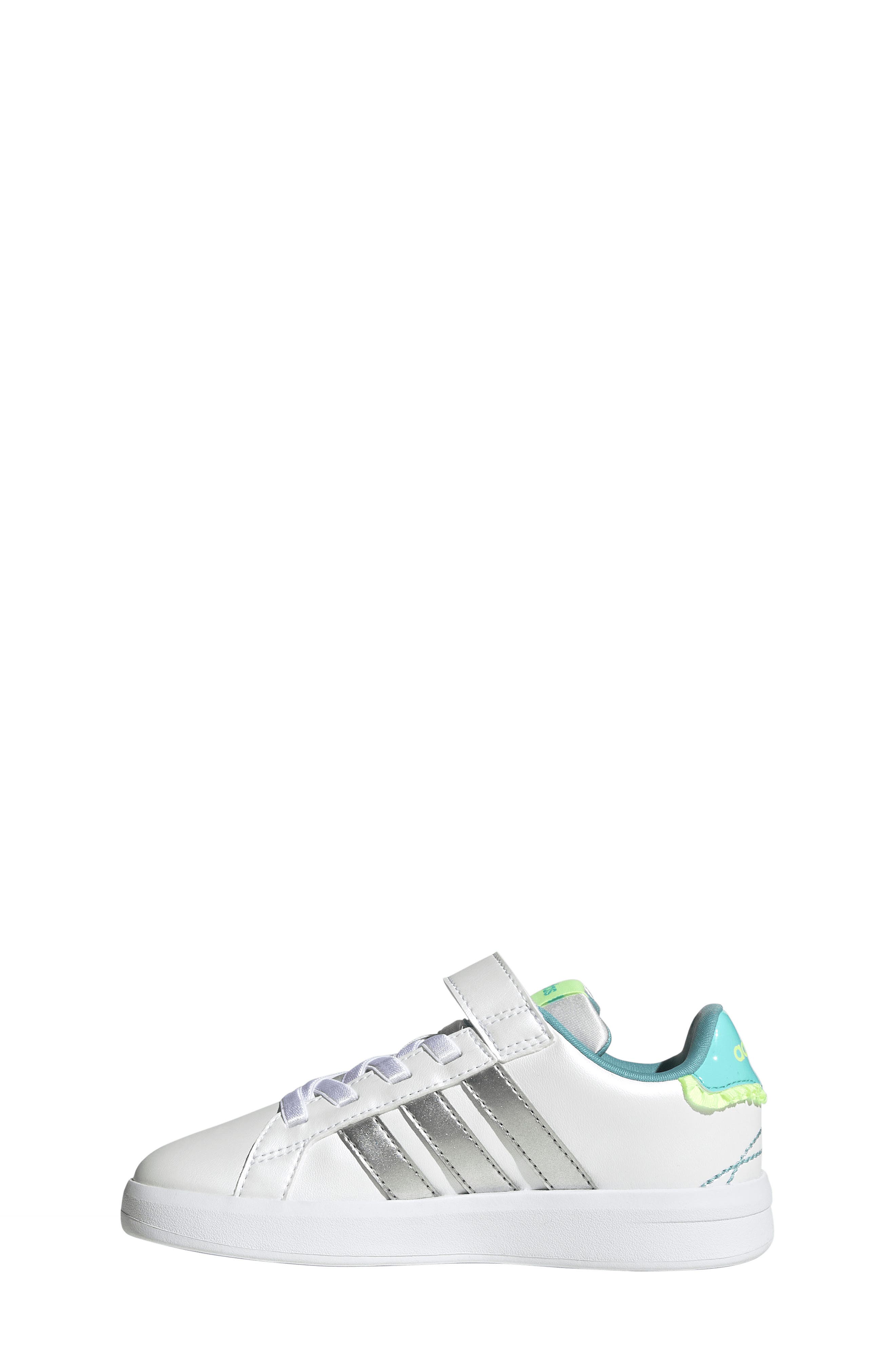 Kids' Grand Court 3.0 Sneaker, Alternate, color, FTWWHT/SIL