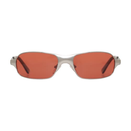 Bru Eyewear Aitken Polarized Satinless Steeel Sunglasses In Gray