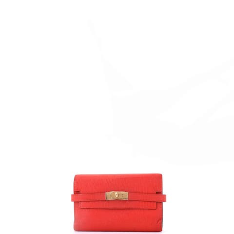Kelly Trifold Wallet Chevre Mysore Medium