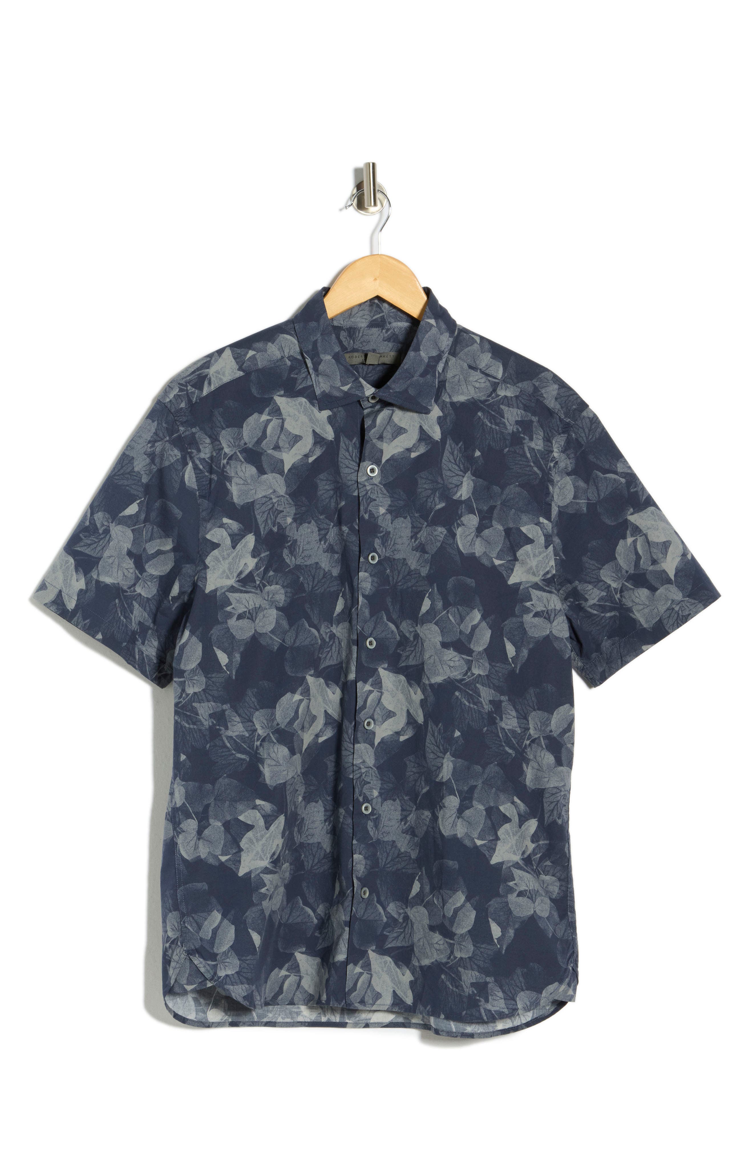 Robert Barakett Crossfield Short Sleeve Button-Up Shirt