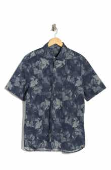 Robert Barakett Crossfield Short Sleeve Button-Up Shirt