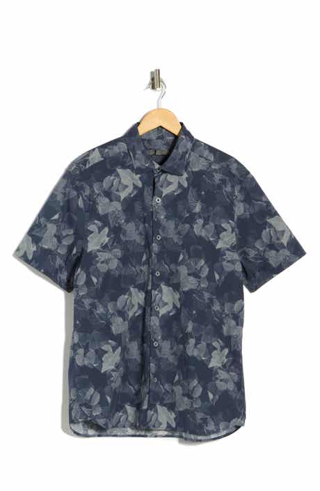 Robert Barakett Crossfield Short Sleeve Button-Up Shirt