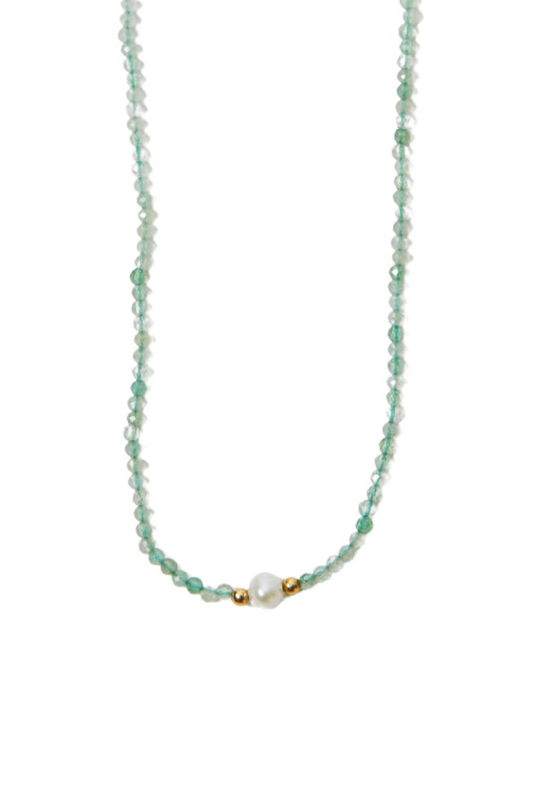 Freshwater Pearl Beaded Necklace, Main, color, GOLD