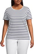 Lands' End Relaxed Supima Cotton T-Shirt