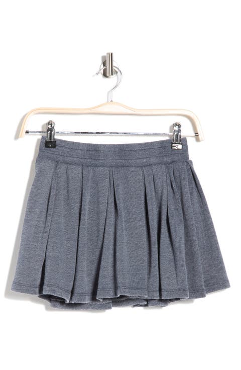 Kids' French Terry Pleated Skirt (Big Kid)