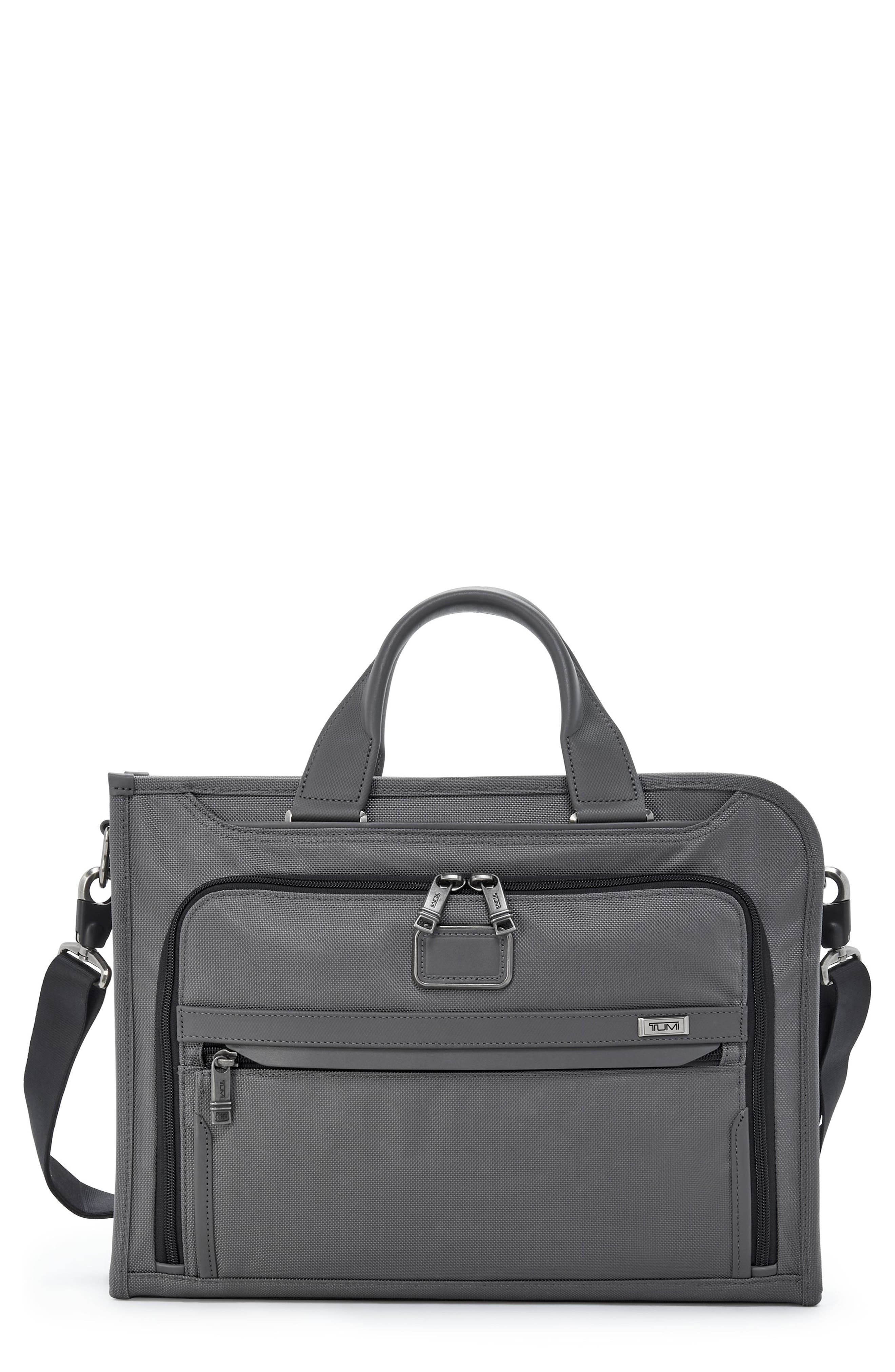 TUMI Alpha 3 Slim Deluxe Portfolio, Main, color, 