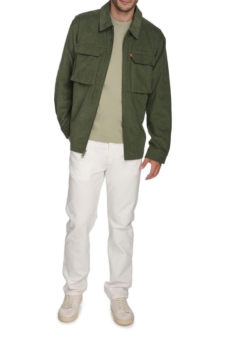 Levi's<sup>®</sup> Corduroy Shacket, Alternate, color, Grapeleaf