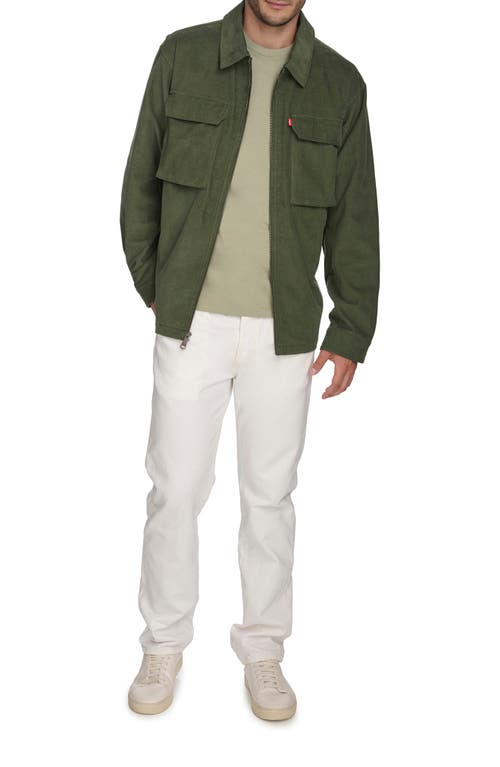 Levi's Corduroy Shacket In Grapeleaf