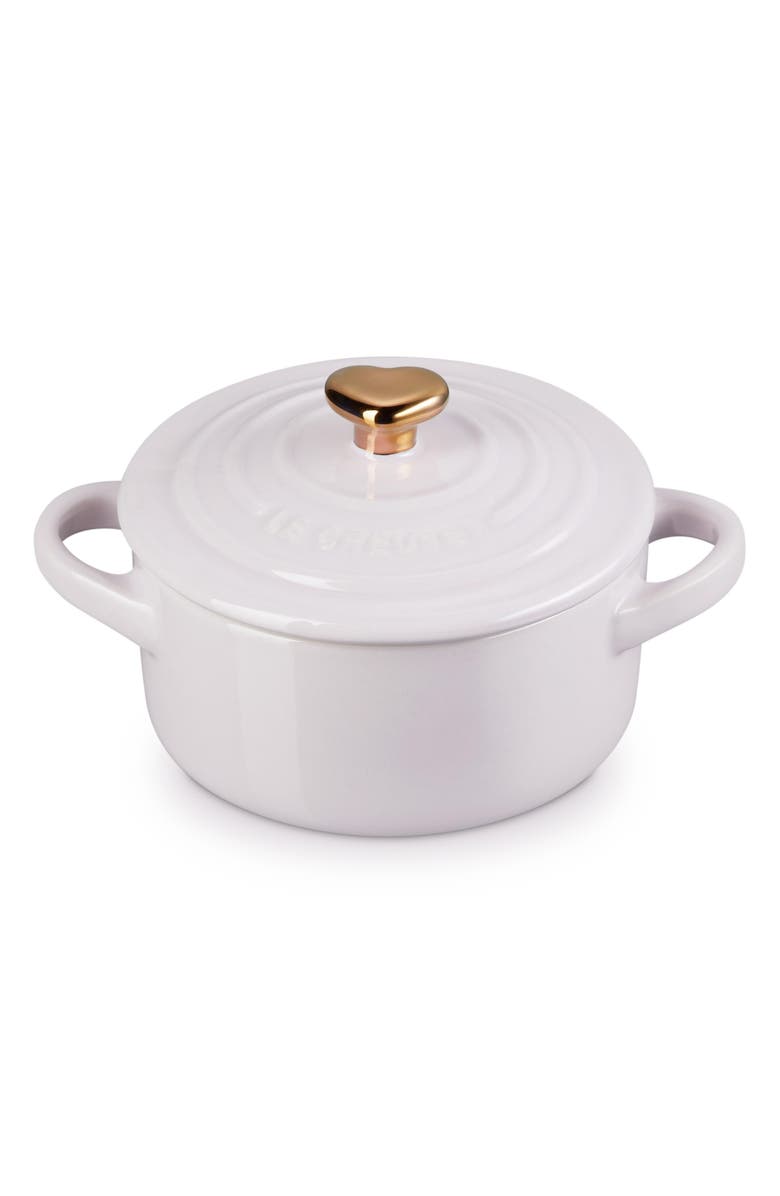 Le Creuset Mini Round Stoneware Baking Dish, Main, color, Shallot