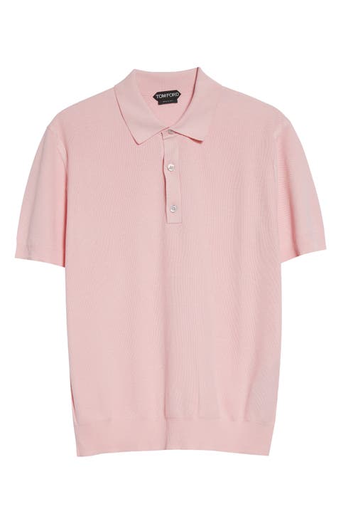 Silk & Cotton Piqué Polo